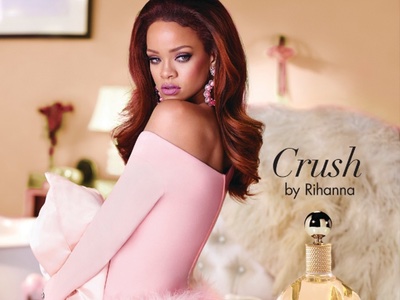 Rihanna announces launch of Crush fragrance