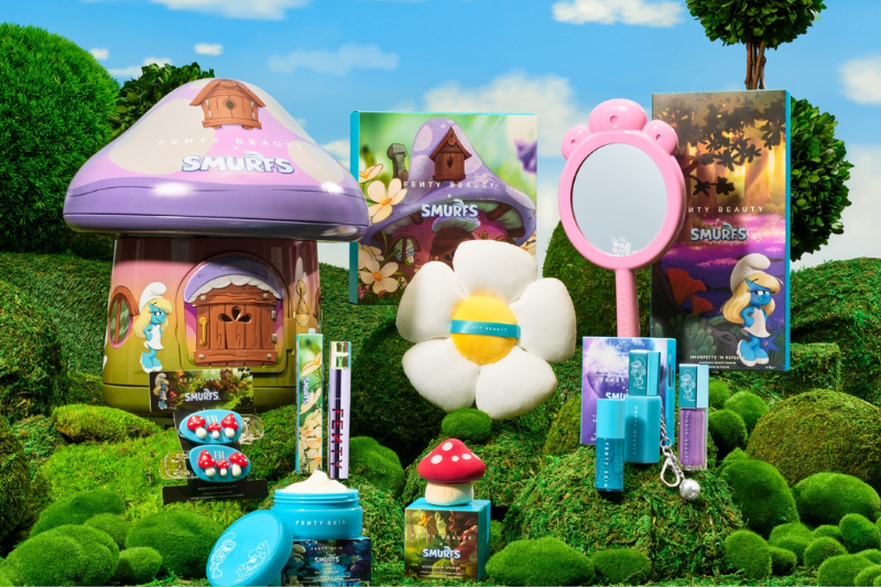 Rihanna’s Fenty Beauty teams up with The Smurfs on a limited-edition collection