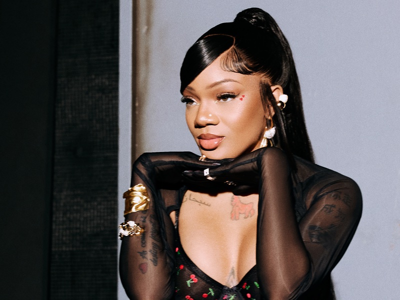 GloRilla in Fenty's  ‘Glo Up Close’ campaign