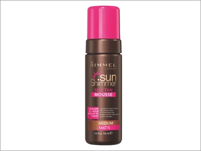 Rimmel shimmers with new self-tan