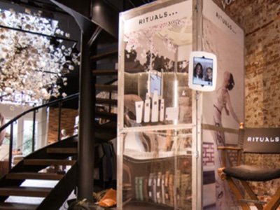 Rituals brings ‘blossom booth’ to consumers in seven countries
