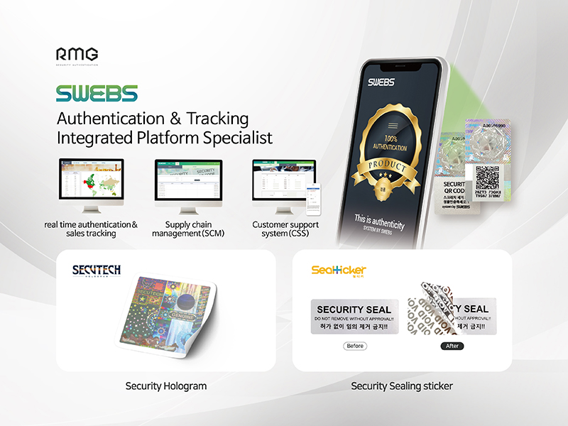 RMG holograms, the best solution for detecting counterfeit cosmetics