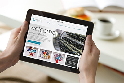 Roma launches new metallising website