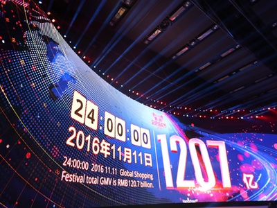Sales hit $17.8bn at Alibaba on Singles Day