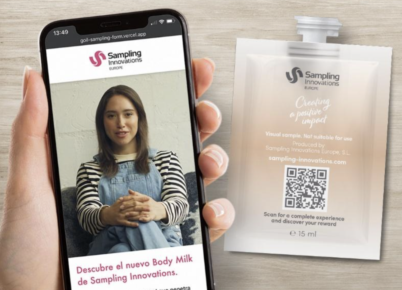 Sampling Innovations launches Smart Sampling, the platform that transforms the interaction between brands and consumers