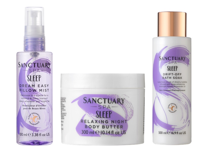 Sanctuary Spa tackles stress with new Sleep collection