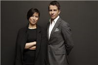 Sandra Choi and Simon Holloway, co-creative directors, Jimmy Choo
