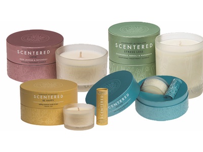Scentered launches therapy candles