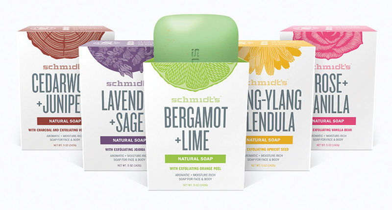Schmidt’s Naturals enters skin care with new Bar Soaps
