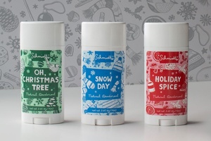 Schmidt’s Naturals introduces holiday inspired deodorant collection
