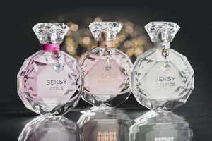 SEKSY Beauty reveals debut fragrance collection with Swarovski