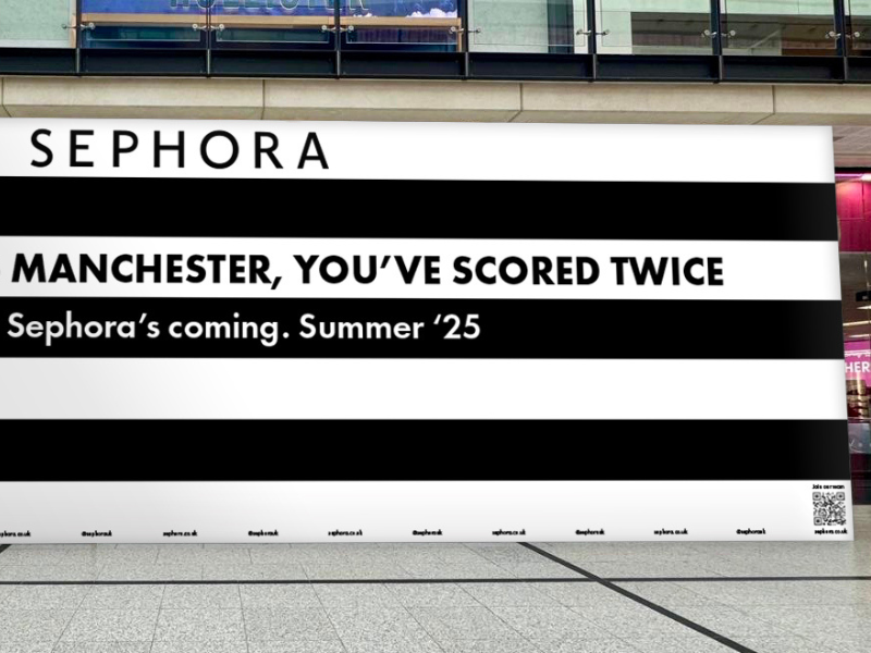 Sephora expands UK footprint further with second Manchester-based store