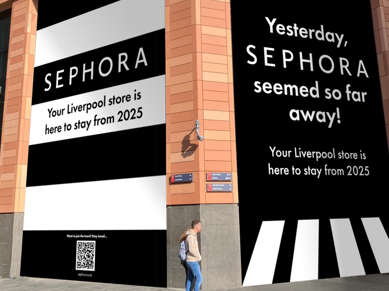 Sephora sets its sights on Liverpool for eighth UK store