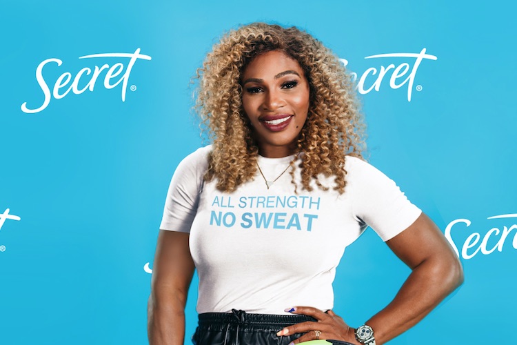 Serena Williams raises awareness of gender inequality with P&G brand Secret Deodorant 