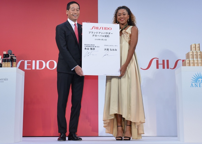 Shiseido aces it with pro tennis player Naomi Osaka signing