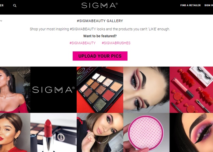 Sigma Beauty unveils new website and look for 2018