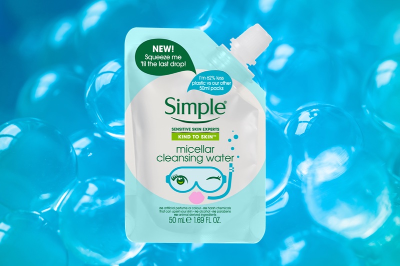 Simple reveals environmentally-friendly on-the-go product pouches