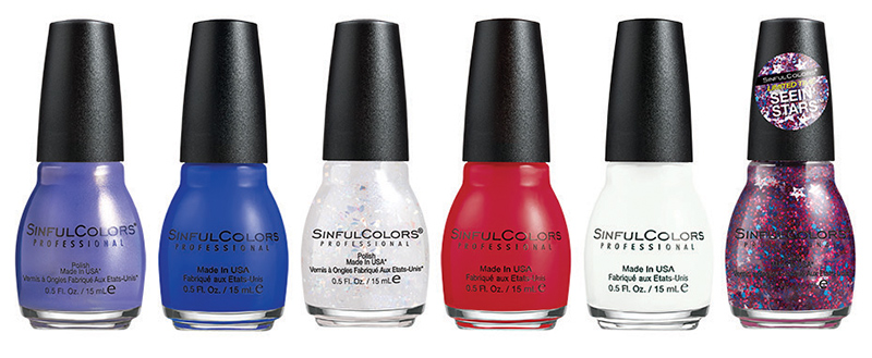 SinfulColours celebrates Fourth of July with Free & Fierce Collection 