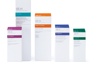 sk:n launches skin care range 