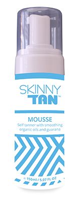 Skinny Tan Mousse creates instant and long lasting results