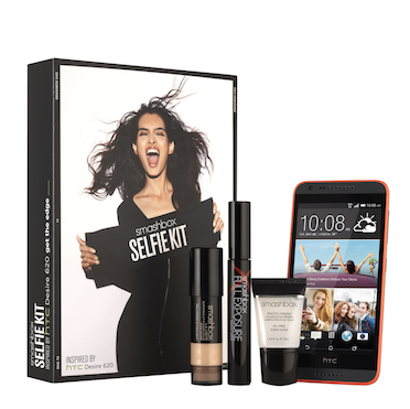 Smashbox teams up with HTC and Alesha Dixon for Selfie Kit