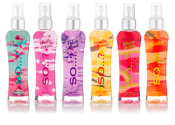 So…? launches a range of cocktail body mists