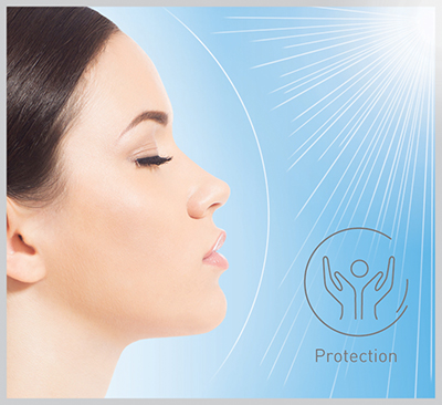 Soliberine works as a global photo-protector for skin