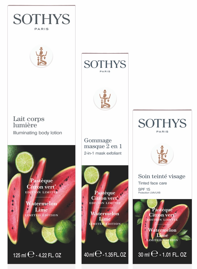 Sothys freshens up with watermelon and lime SS18 collection
