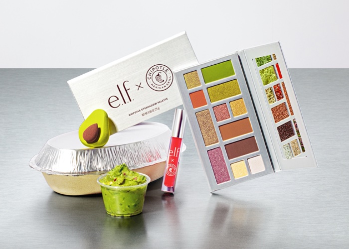 Spec-taco-ler: e.l.f. Cosmetics launches mouth watering beauty line with Chipotle Mexican Grill 
