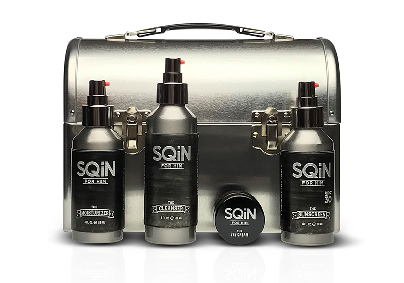 SQiN FOR HIM is forging a new path towards sustainable, plant-based men's skincare 
