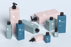 Square shapes and rigorous lines: The packaging that customers notice

