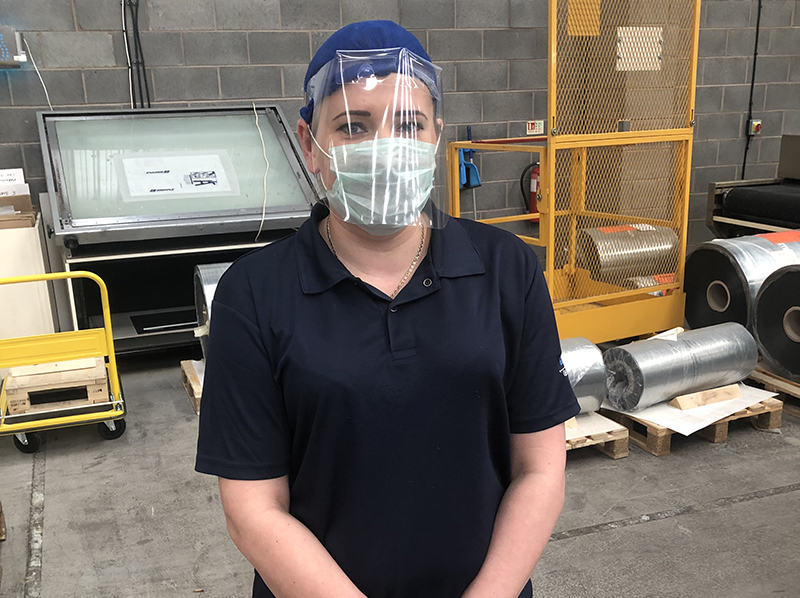 Staeger Clear Packaging starts production on face visors amid coronavirus outbreak