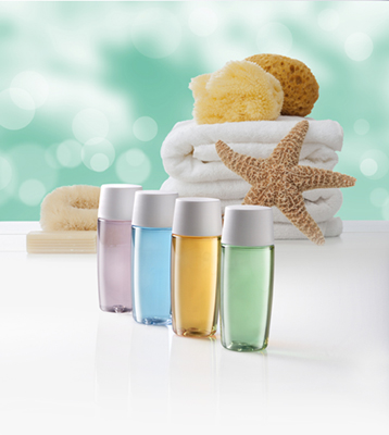 Stylish new 25ml curved-shaped PET bottle