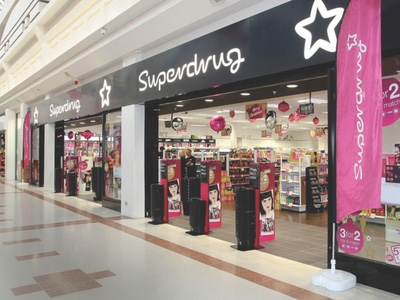 Superdrug offers health and beauty services with a smile