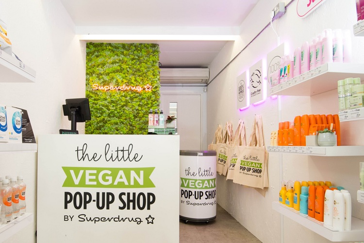 Superdrug set to open vegan pop-up shop