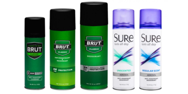 Sure and Brut recall aerosol sprays amid benzene scare 
