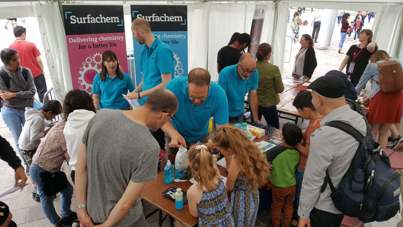 Surfachem Support the 2019 Bradford Science Festival 
