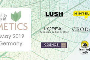 Sustainability & Naturals in Cosmetics Conference 2019