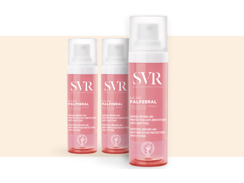 SVR chose Aptar Beauty’s Micro rPET Airless Solution for PALPEBRAL BAUME
