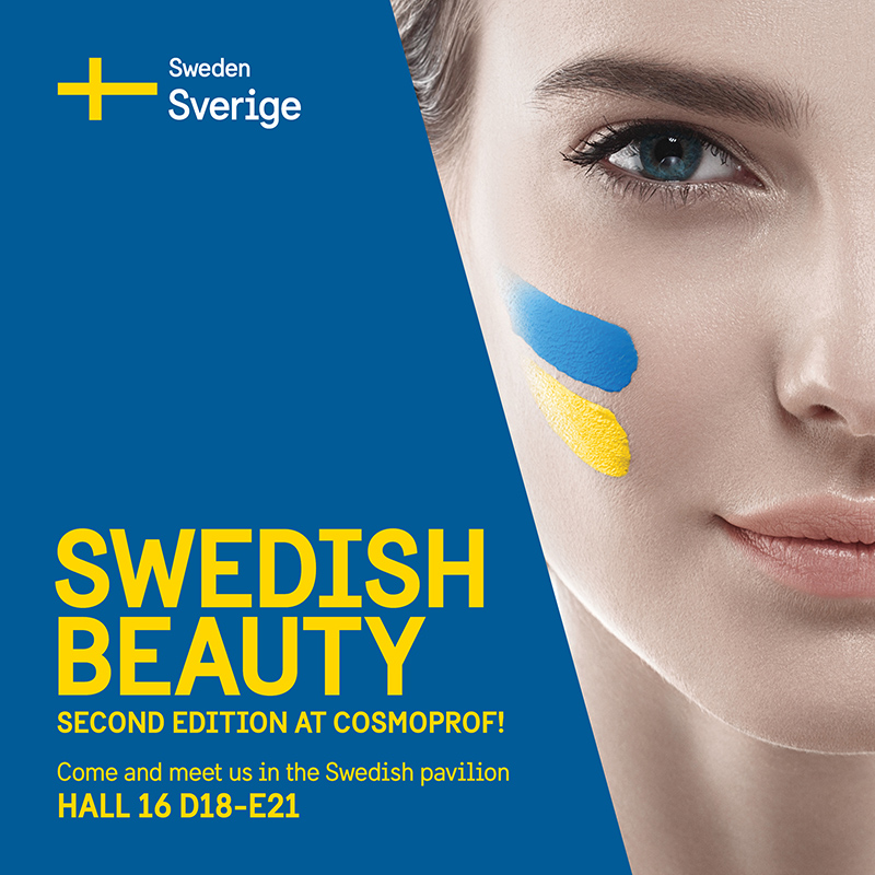 Swedish Beauty is back with a second edition at Cosmoprof Bologna 2019 