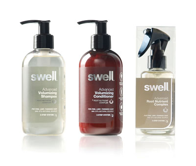 Swell gives a boost to fine and limp hair