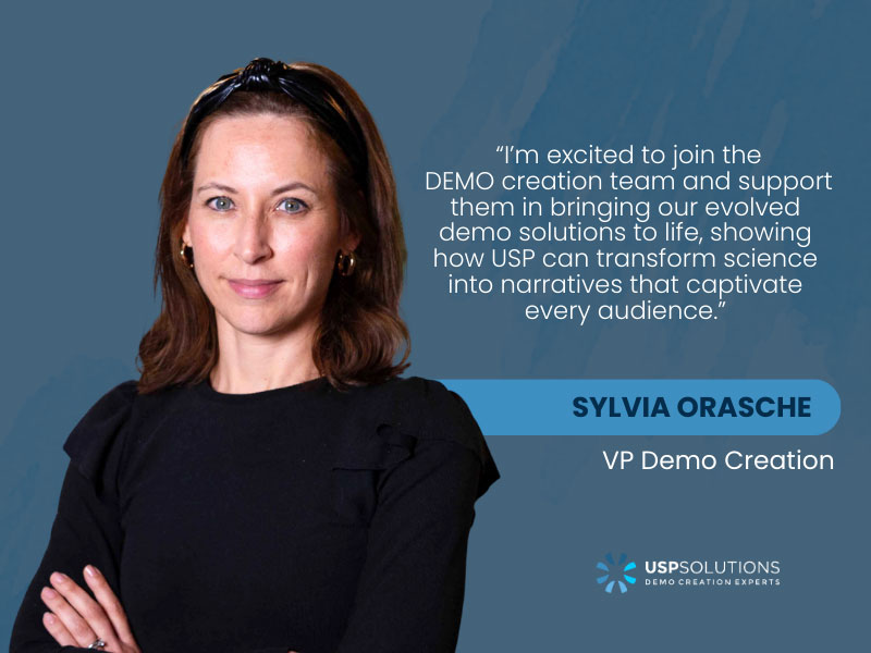 Sylvia Orasche rejoins USP's demo development and creation team