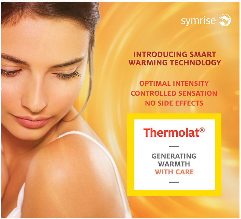 Symrise focuses on skin brightening and warming ingredients