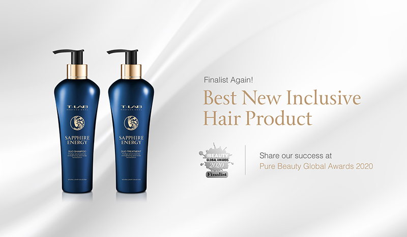 T-LAB Professional becomes a finalist of Pure Beauty Global Awards - again