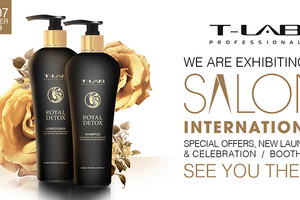 T-LAB Professional celebrates 25th anniversary during Salon International Exhibition
