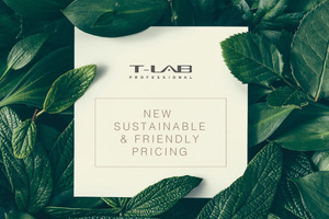 T-LAB Professional goes green: Premium quality at lower prices