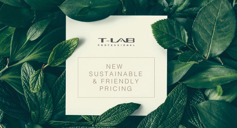 T-LAB Professional goes green: Premium quality at lower prices
