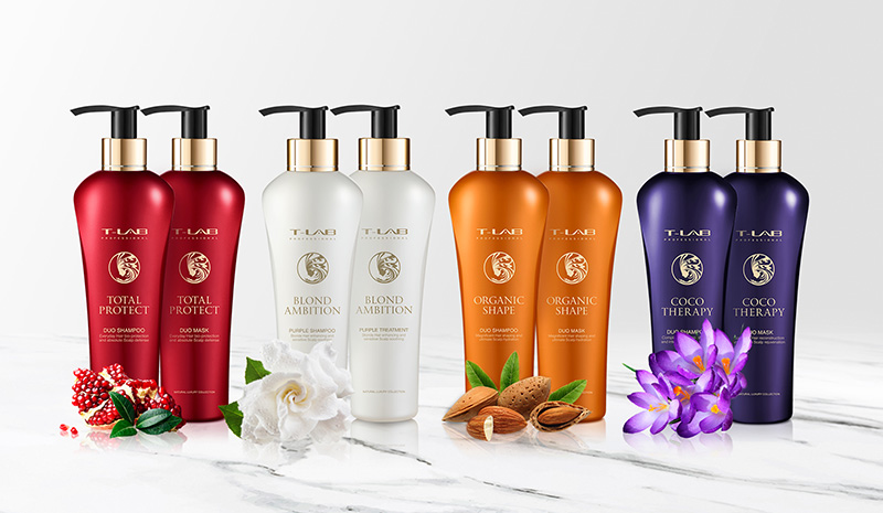 T-LAB Professional launches first in the world natural and professional beauty products