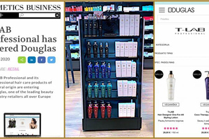 T-LAB Professional partnership with Douglas results in accelerating growth 