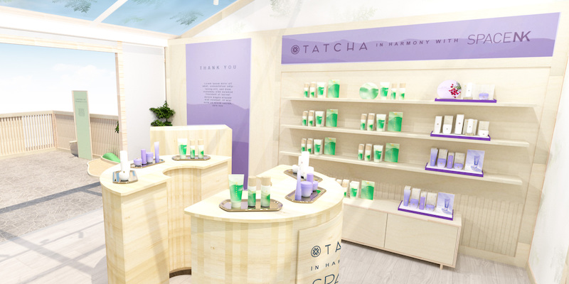 Tatcha's pop-up is taking Japanese forest bathing to central London